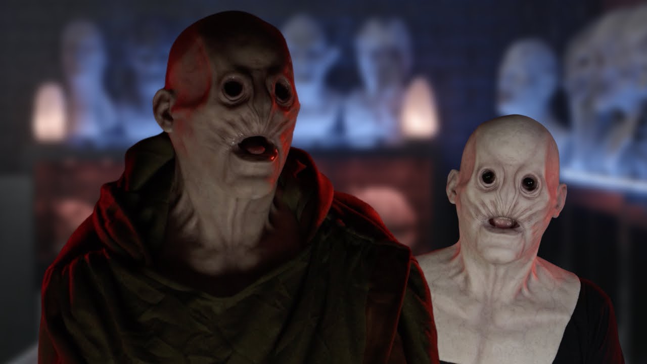 A truly CREEPY Silicone Mask! - Oblivion from Shattered FX