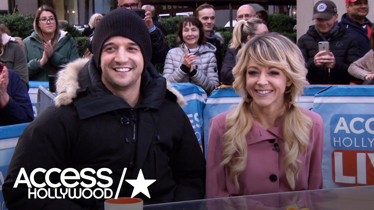 Lindsey Stirling & Mark Ballas Set Their Sights On The 'DWTS' Mirrorball | Access Hollywood