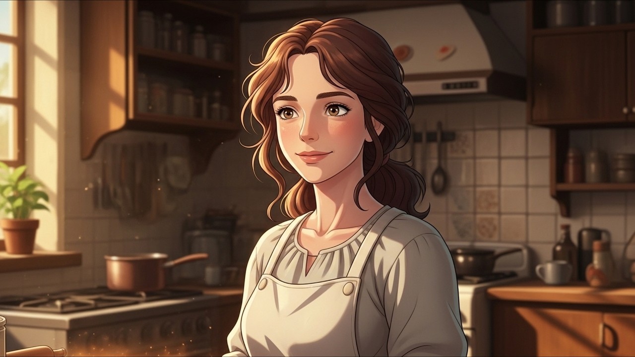 Ukrainian Kitchen Morning 🌿 ASMR Cooking Borsh & Varenyky (Ghibli Inspired Cozy Ambience)