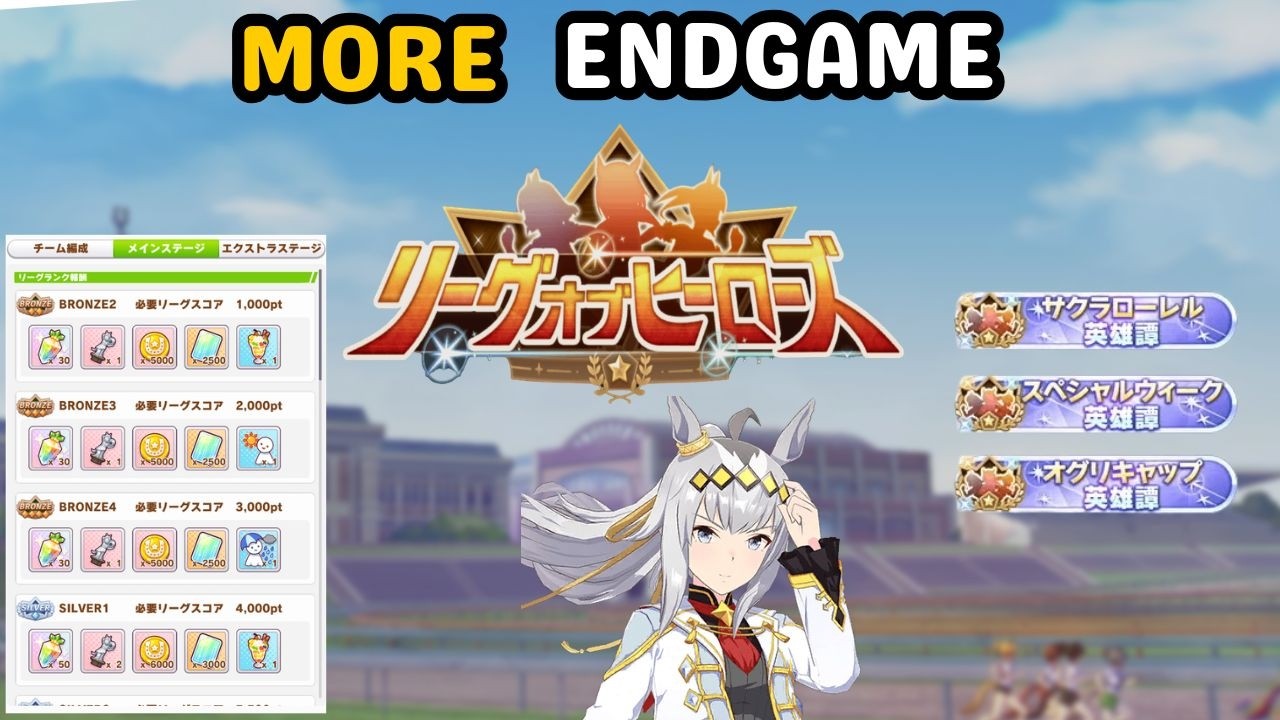 Endgame Coming in The Future - League Of Heroes, An Early Look | Umamusume: Pretty