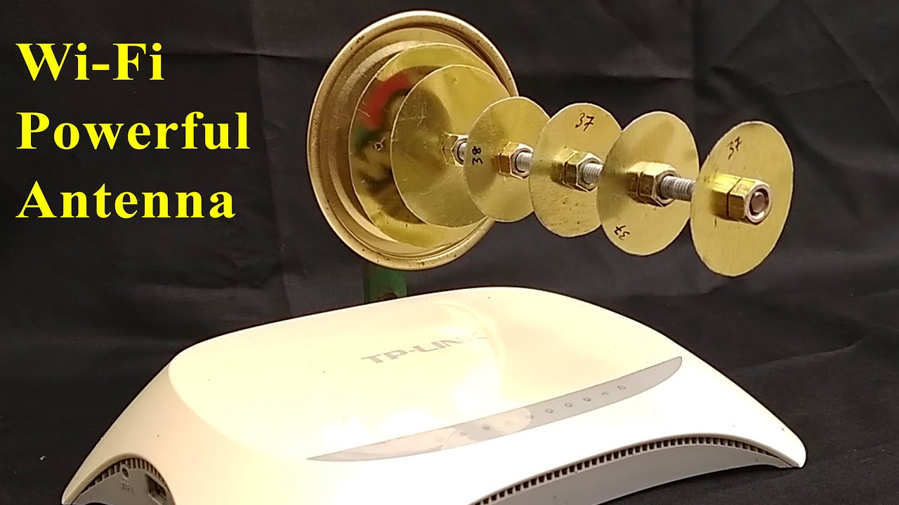 Powerful Long Range WiFi Antenna at Home