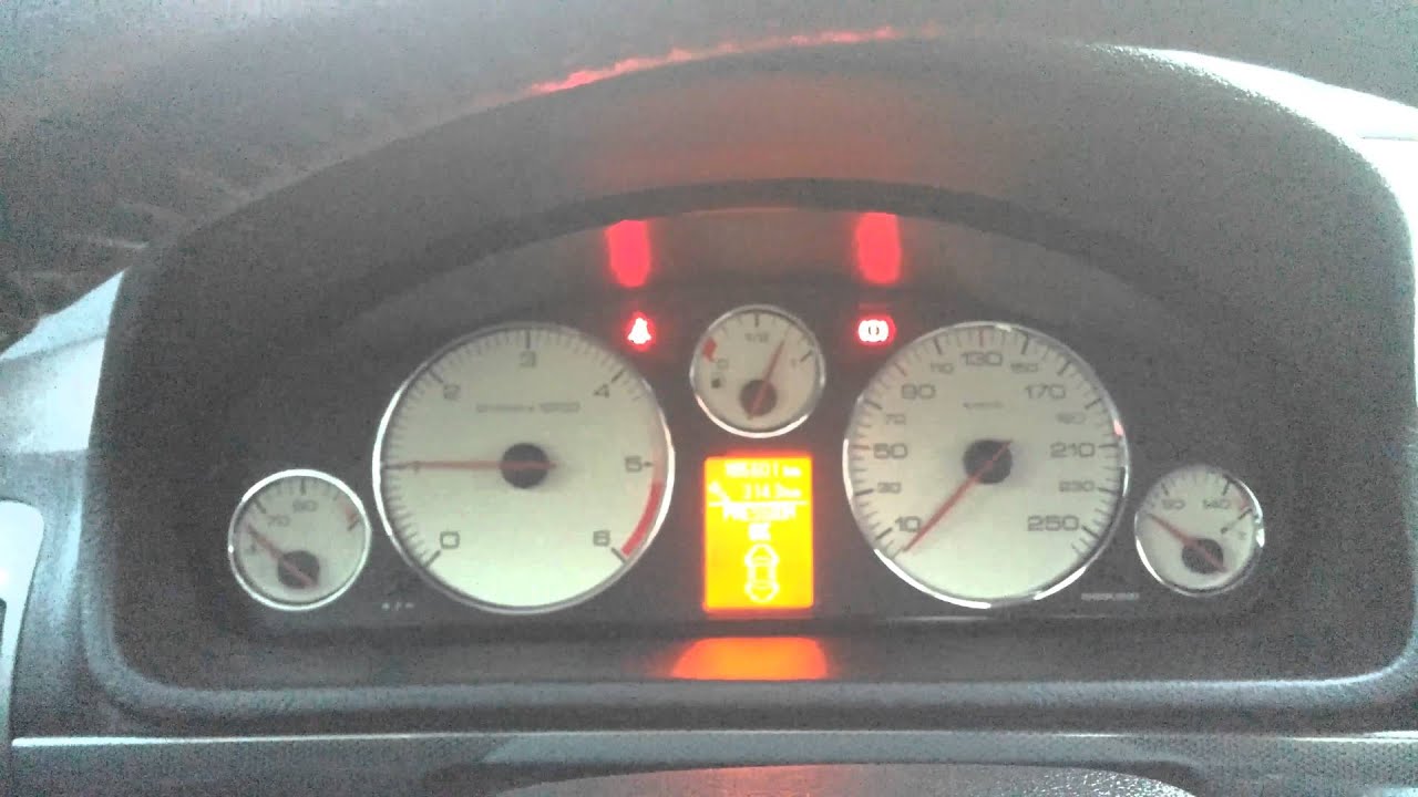 Peugeot 407 2.0HDi Cold start winter -17, odpalanie przy minus 17