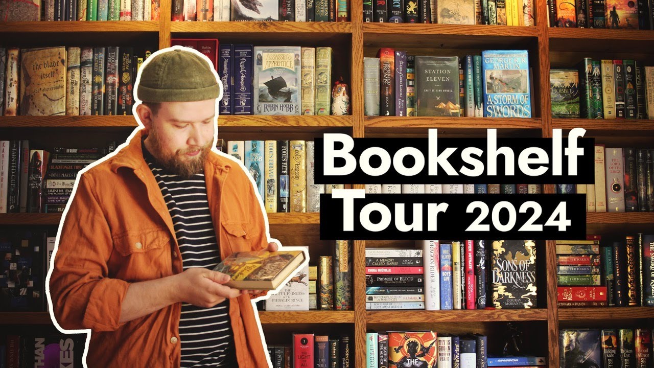 Bookshelf Tour 2024 | 600+ Fiction Books | Complete Signed Discworld Collection
