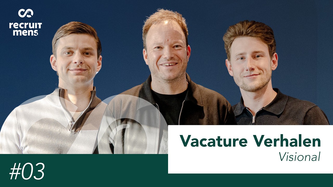 Vacature Verhalen: Visional tekent voor Senior Bouwkundig Tekenaar met Rick vd Steeg Jesper van Laar