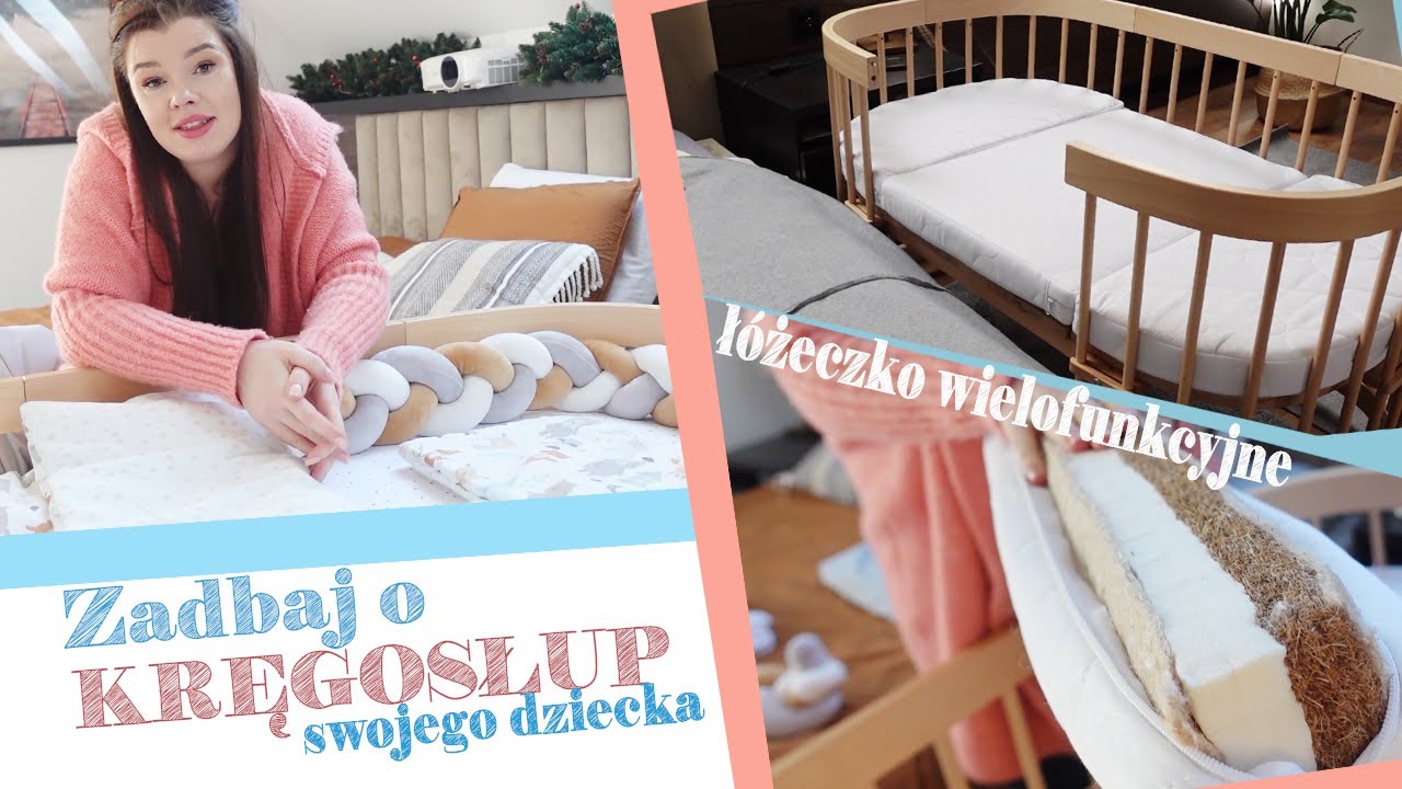 Dlaczego dziecko NIE CHCE SPAĆ W ŁÓŻECZKU?  7w1 łóżeczko/ dostawka/ przewijak i inne  