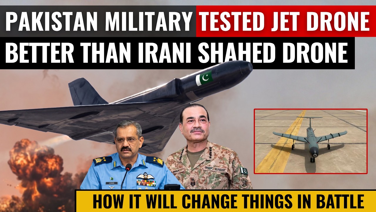 Pakistan Military Tested Jet Drone | Better Than Iran's Shahed Drones | Defence Outpost