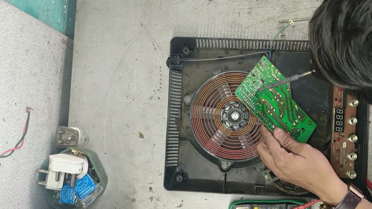 Kent smart chef induction E8 problem  successful #allelectronicrepair #electronic #induction