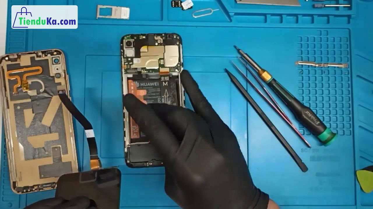 Huawei Y6 2019 Como desmontar, cambiar pantalla LCD