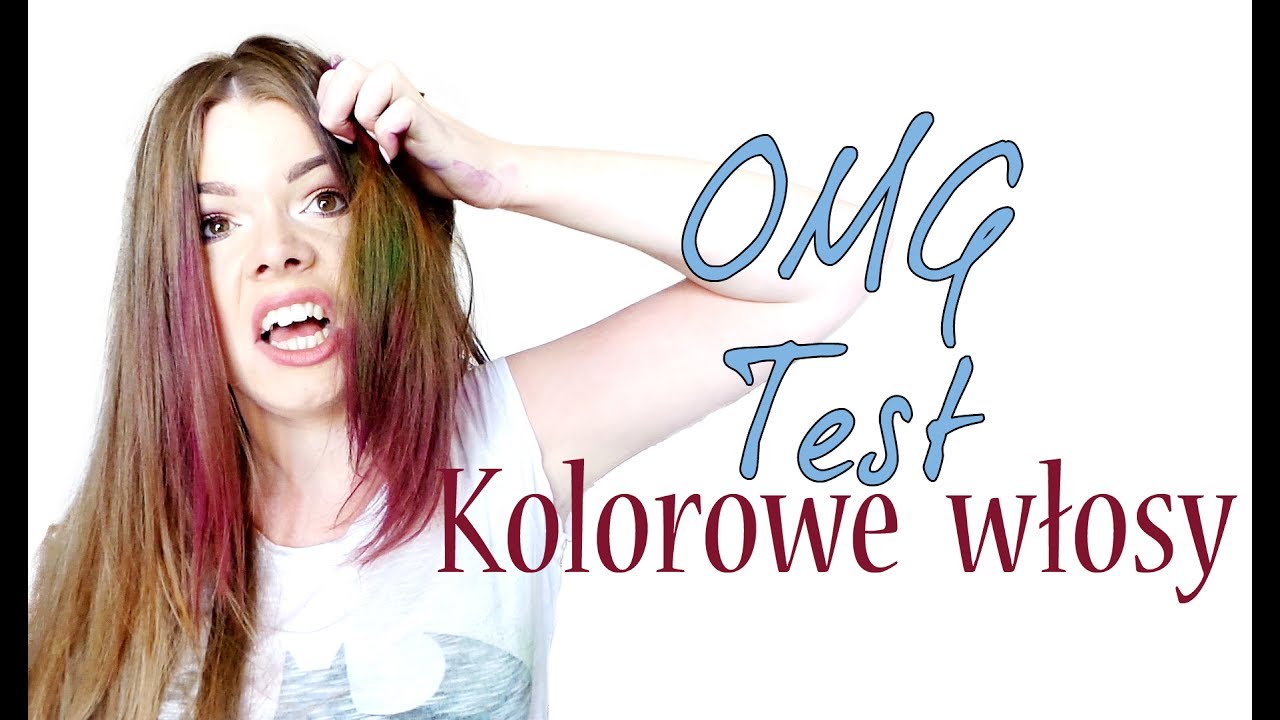 Sprawdź to! Kolorowe Pudry do włosów kolorowe pasemka #042