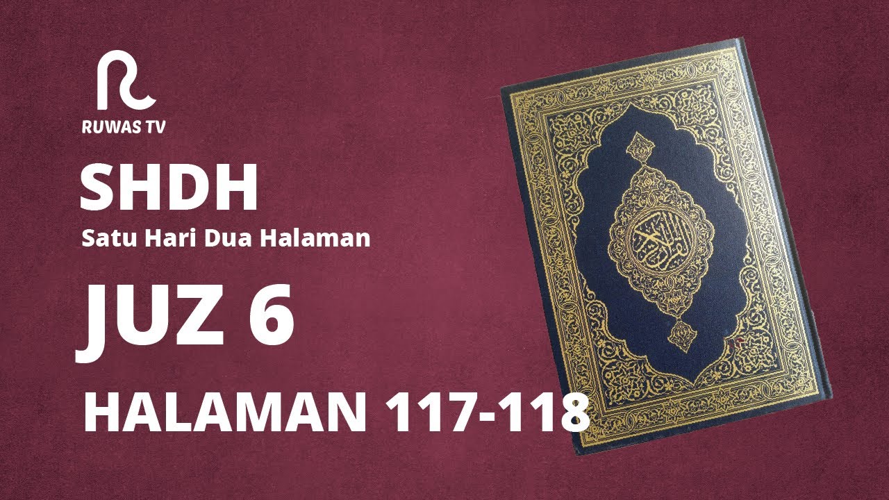 SHDH - Juz 6 Halaman 117-118