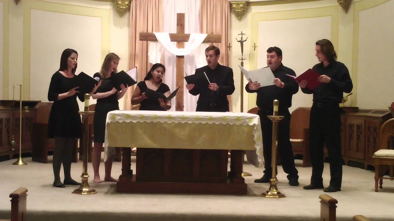 The New Tallis Scholars - John Ward - Upon a Bank With Roses.MOV