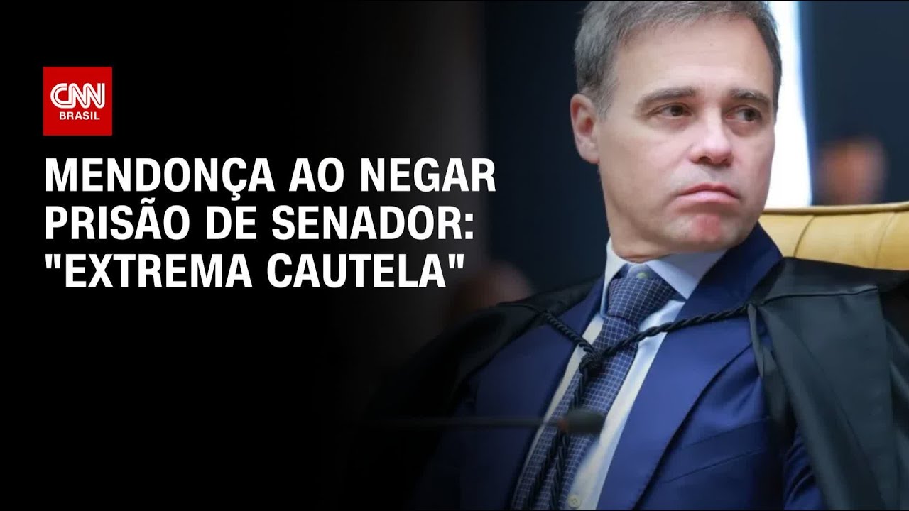 Mendon&ccedil;a cita &ldquo;extrema cautela&rdquo; ao negar pedido de pris&atilde;o de senador Weverton Rocha | CNN 360&ordm;