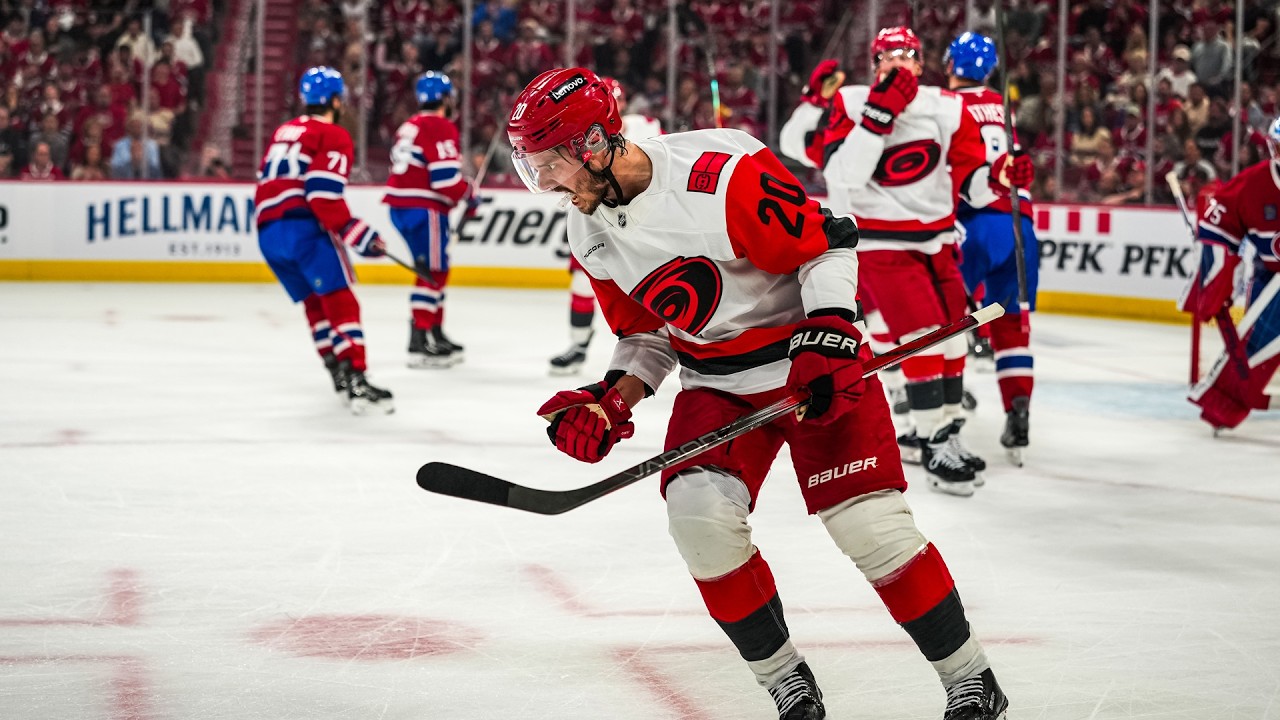 Aho kicks off 3-goal scoring spree 🫨