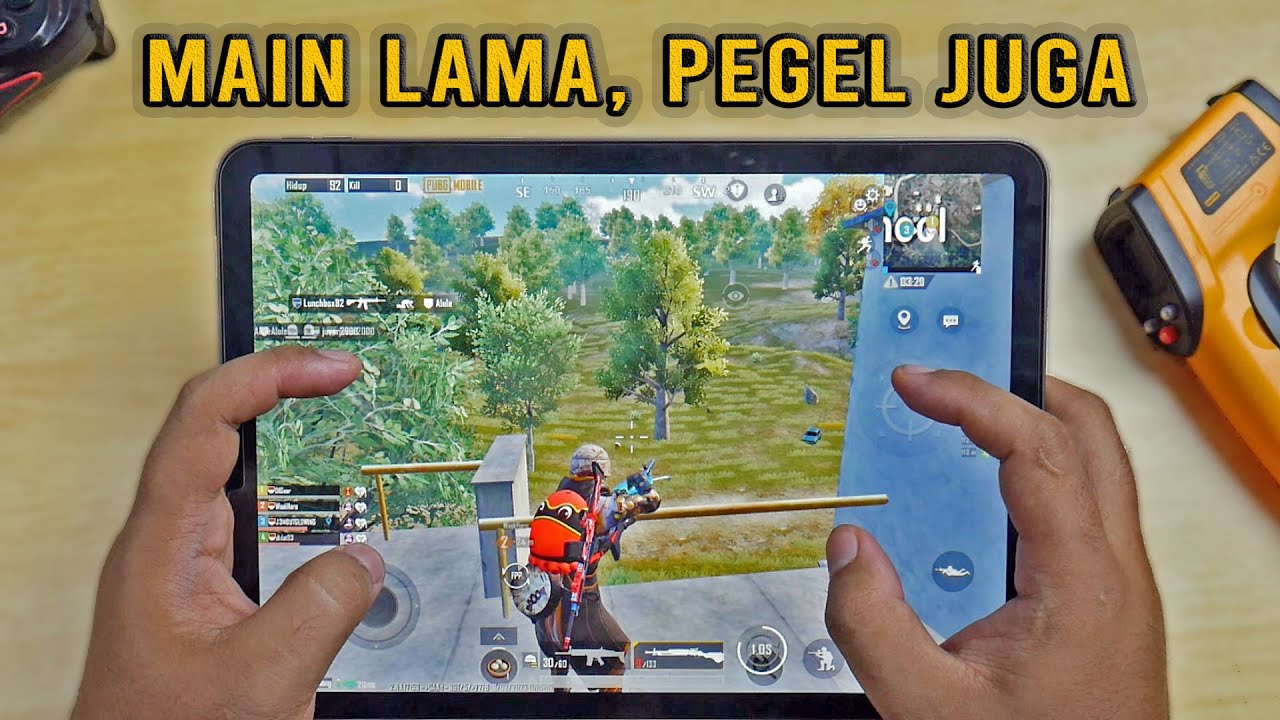 Test PUBG Mobile  iPad Air 5 Cipset Apple M1 Rata Kanan | Terlalu OP Tablet ELITE Main SULIT !