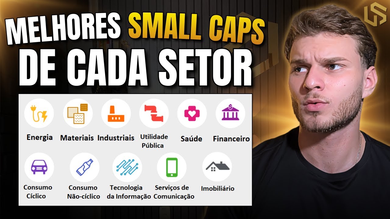 MELHORES SMALL CAPS de CADA SETOR PARA COMPRAR HOJE! (análise sincera!)