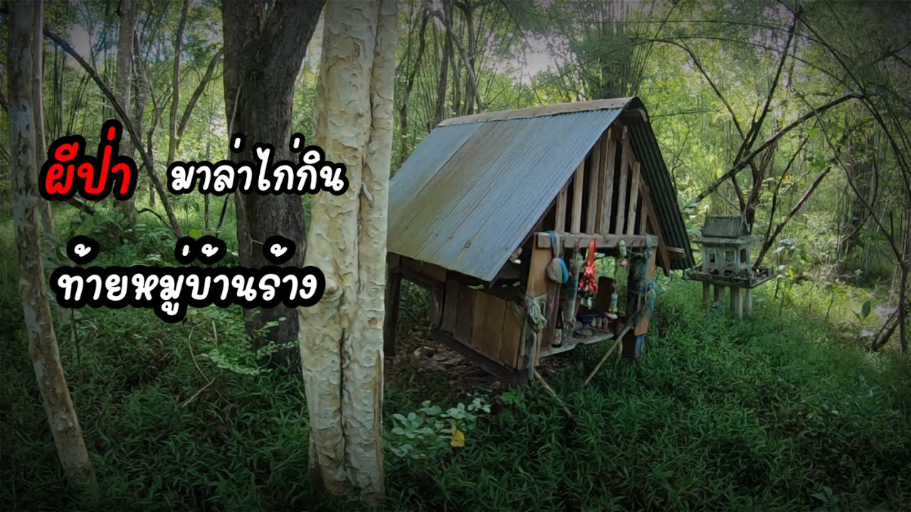 เข้าไปนอนในหมู่บ้านร้างกลางป่า”ผีป่าออกล่าเหยื่อ???