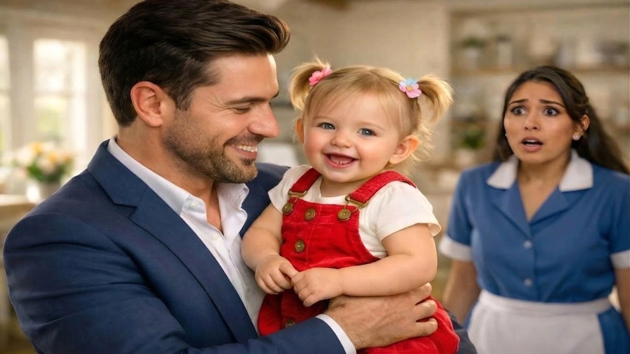 The Cleaner’s Daughter Ran to the Millionaire “You’re My Father” — Everyone Was Left in Shock