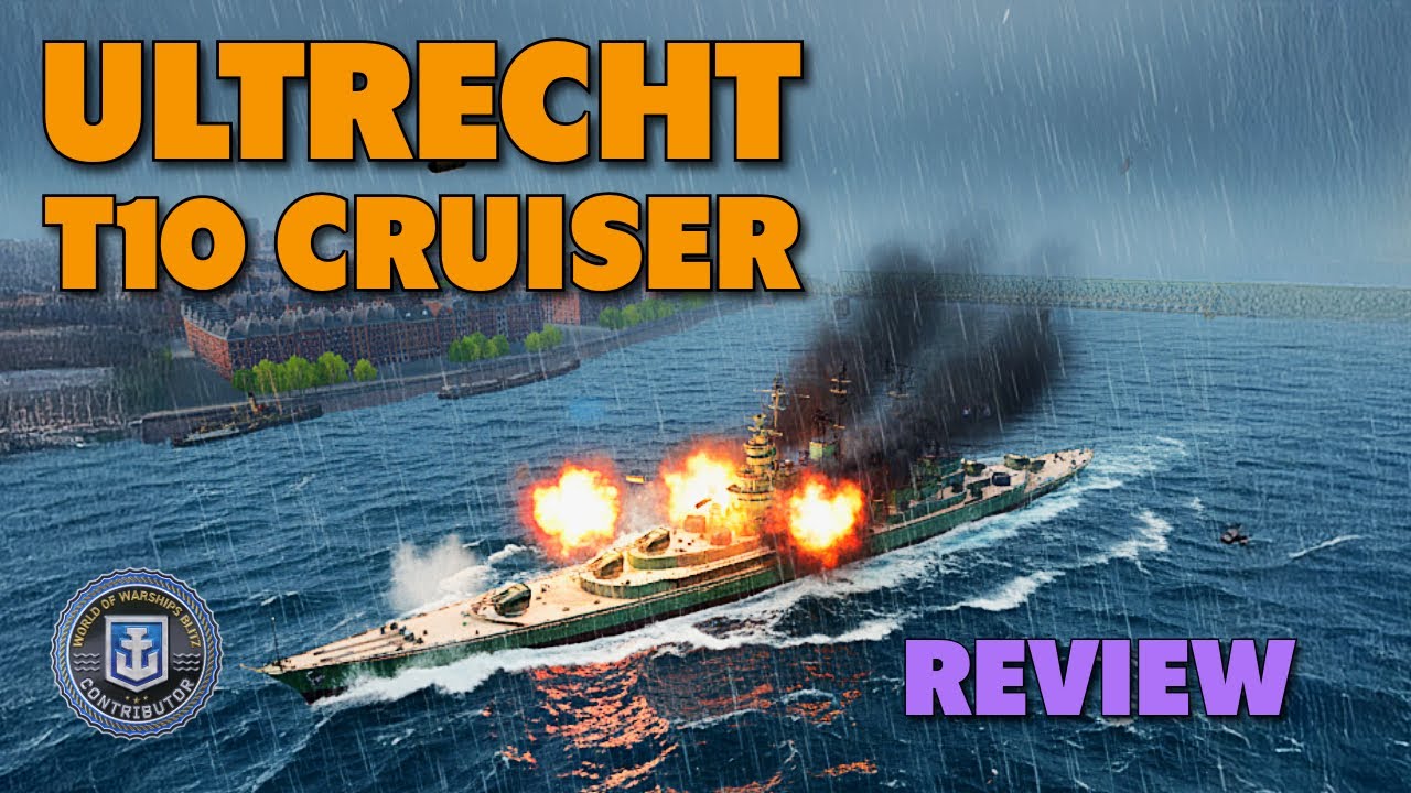 Крейсер 10 уровня «Ультрехт» | World of Warships Blitz