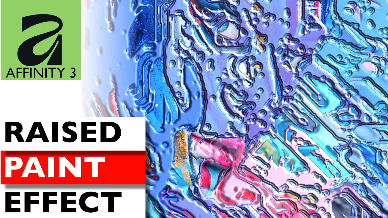 Эффект рельефной живописи в Affinity 3 | Инструмент для создания фигур | Инструкция | Превращение...