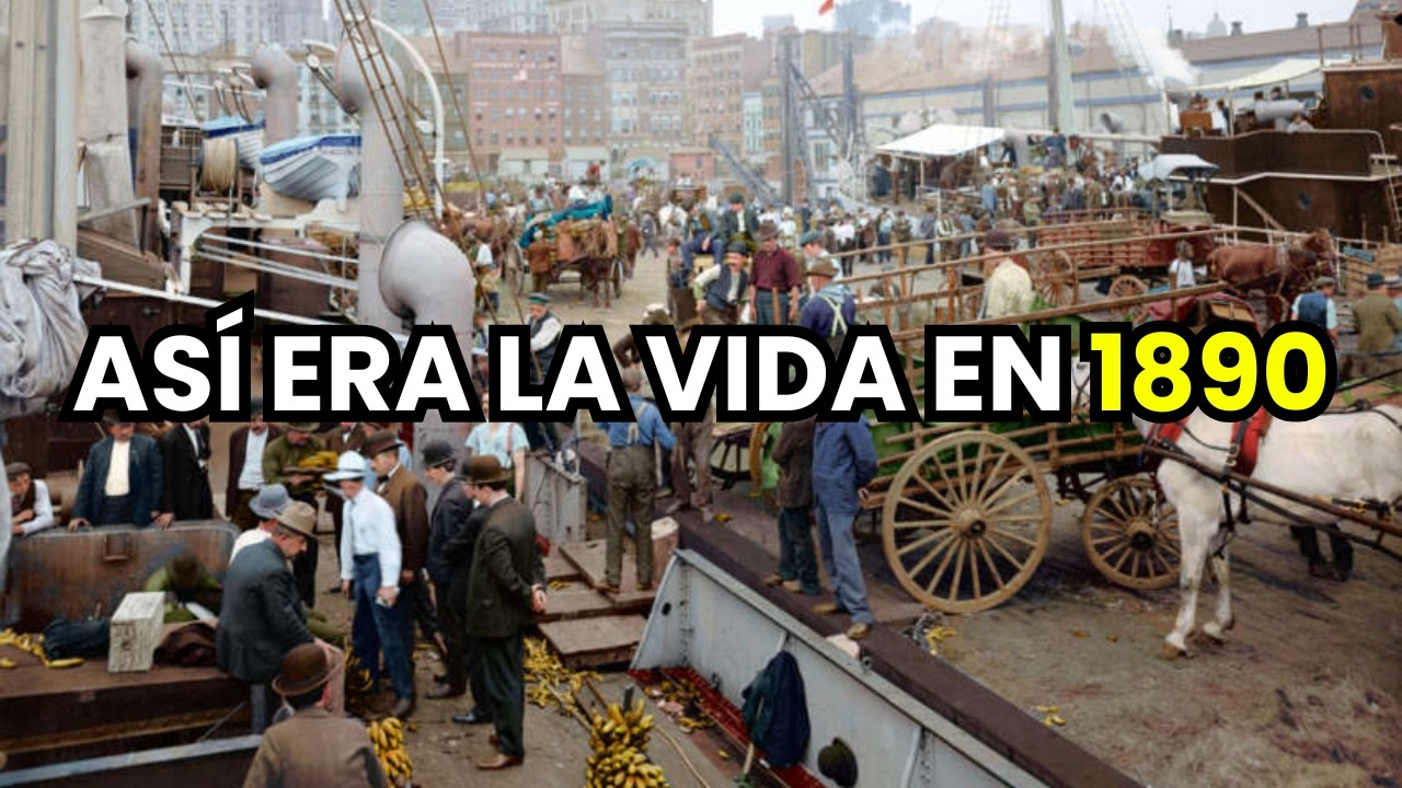 📷▶Fotos HISTÓRICAS e INÉDITAS de 1890 Que PARECEN de Otro Mundo | Así Era La Vida Hace 130 Años