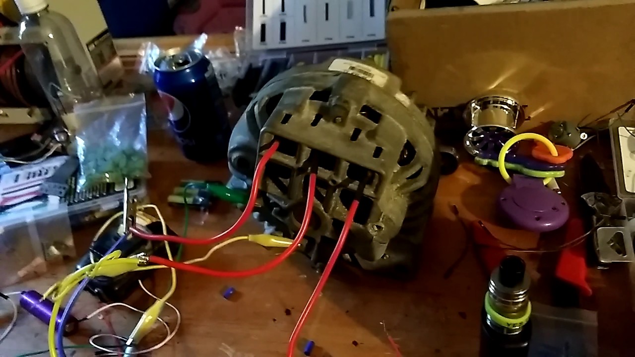 HOW TO MAKE A BLDC MOTOR FROM A CAR ALTERNATOR