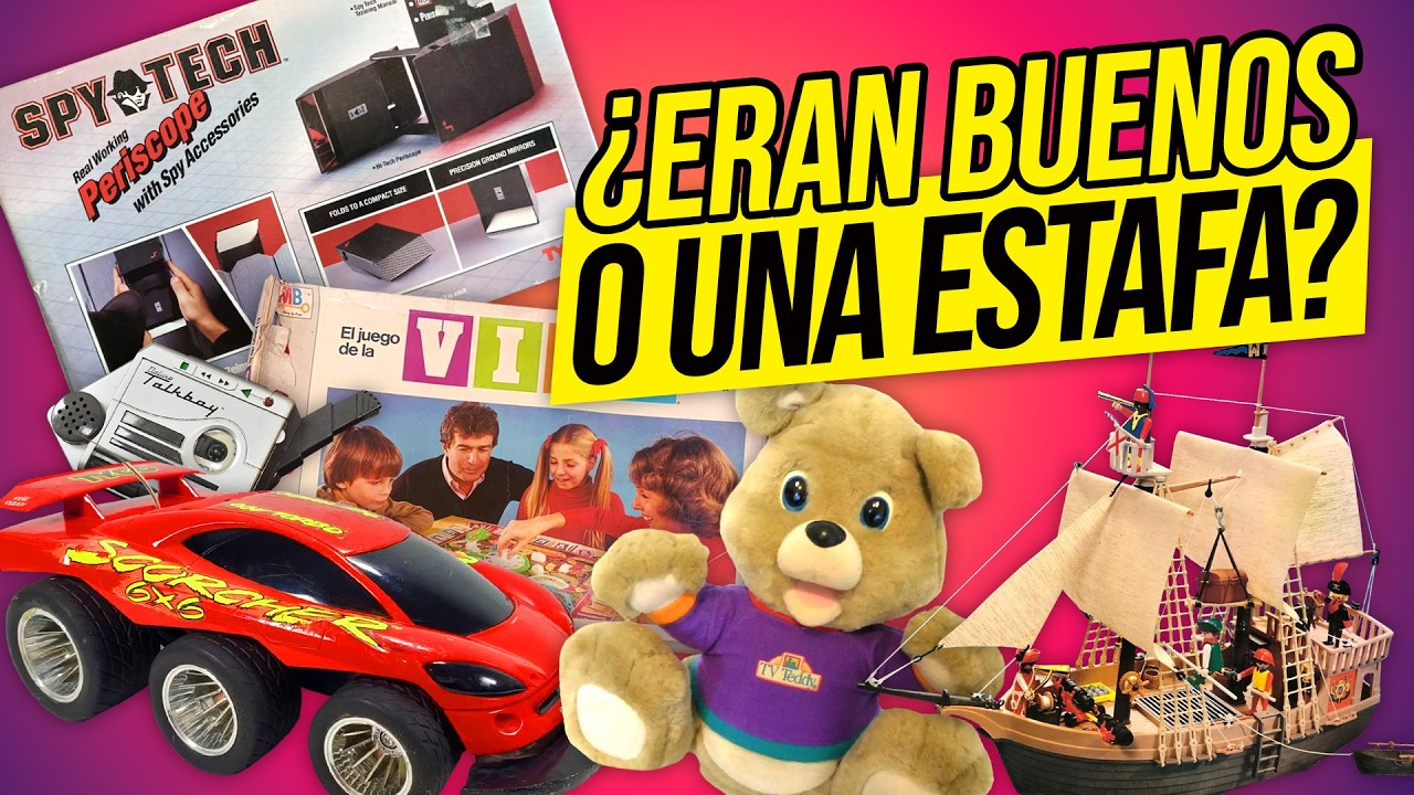 JUGUETES CAROS y OLVIDADOS de los 80' y 90'