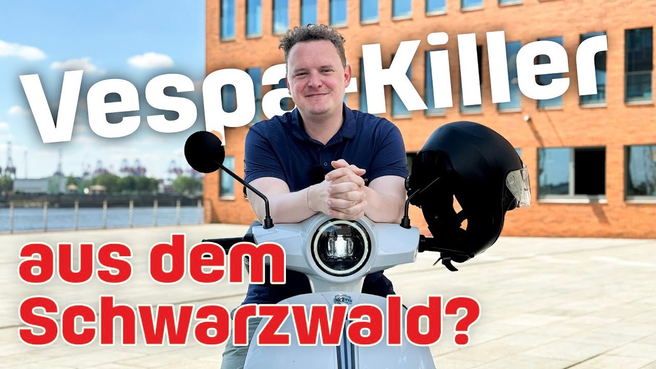 Ist das die bessere E-Vespa? Schicker Elektroroller aus Deutschland im Test | CHIP