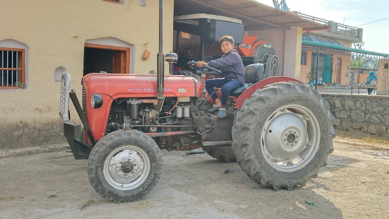 Massey 35😱|| New RPM Metre installation💯||