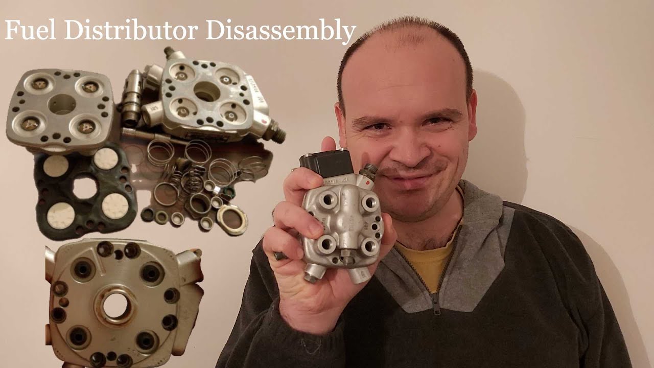 Mercedes KE-Jetronic - The Fuel Distributor Disassembly Part 2