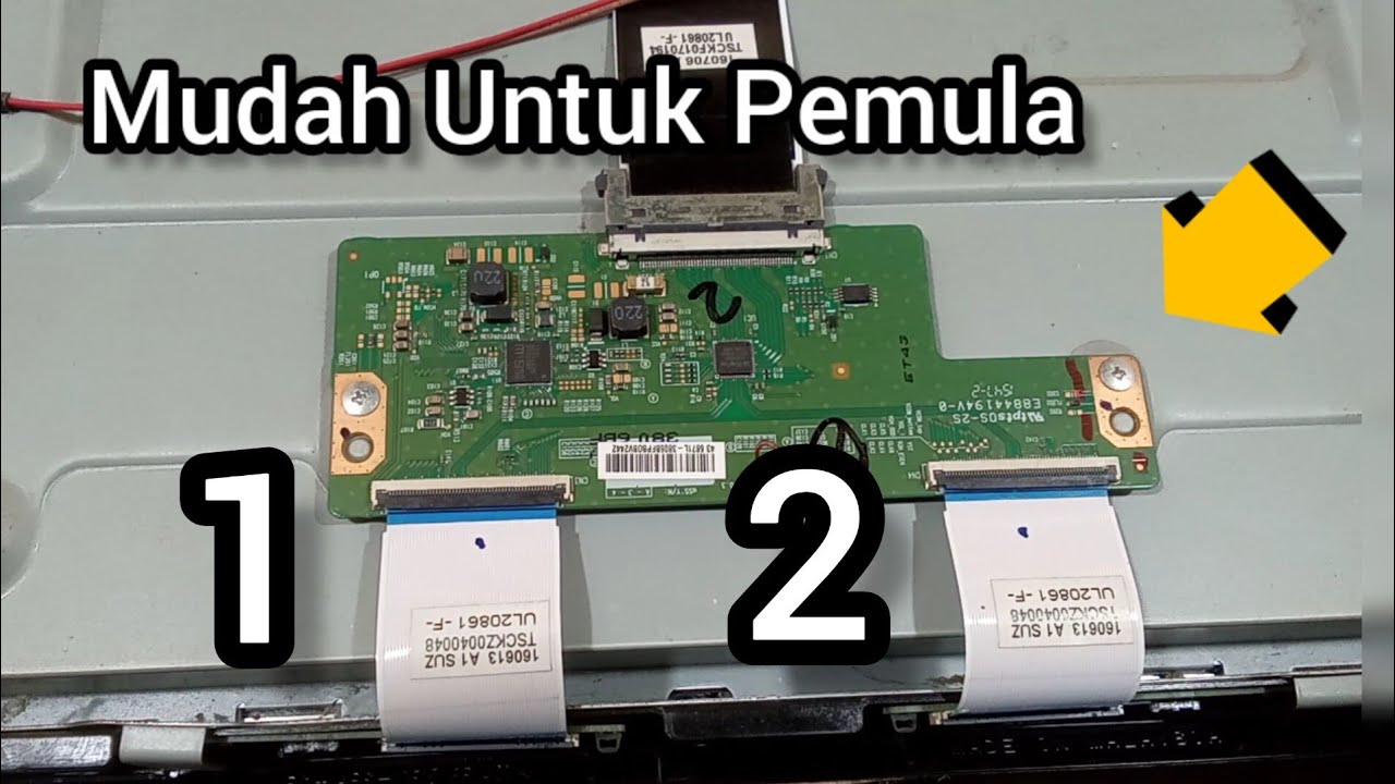 Memperbaiki TV Led 43 inch gambar bergetar