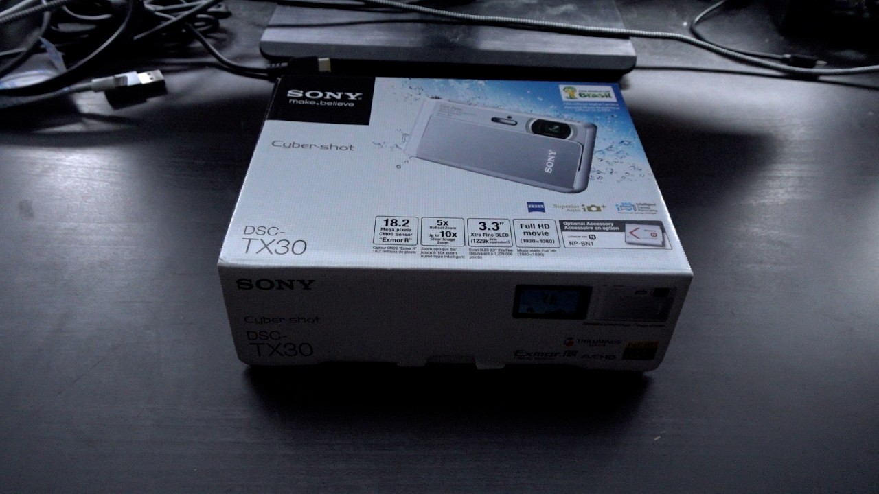 New Camera! Sony Cyber-shot DSC-TX30!!