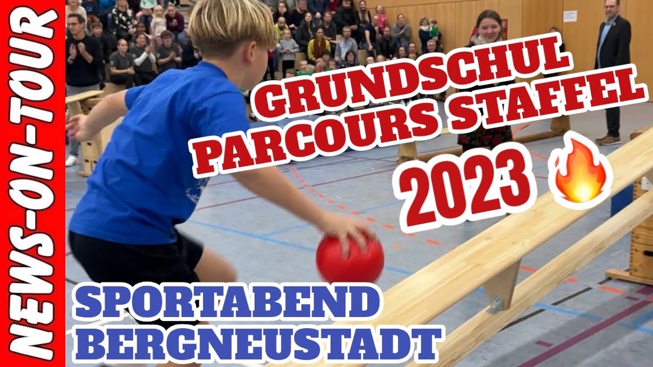 54.Sportabend Bergneustadt 2023 Grundschulstaffellauf! GGS Hackenberg,, GGS Wiedenest & Sonnenschule