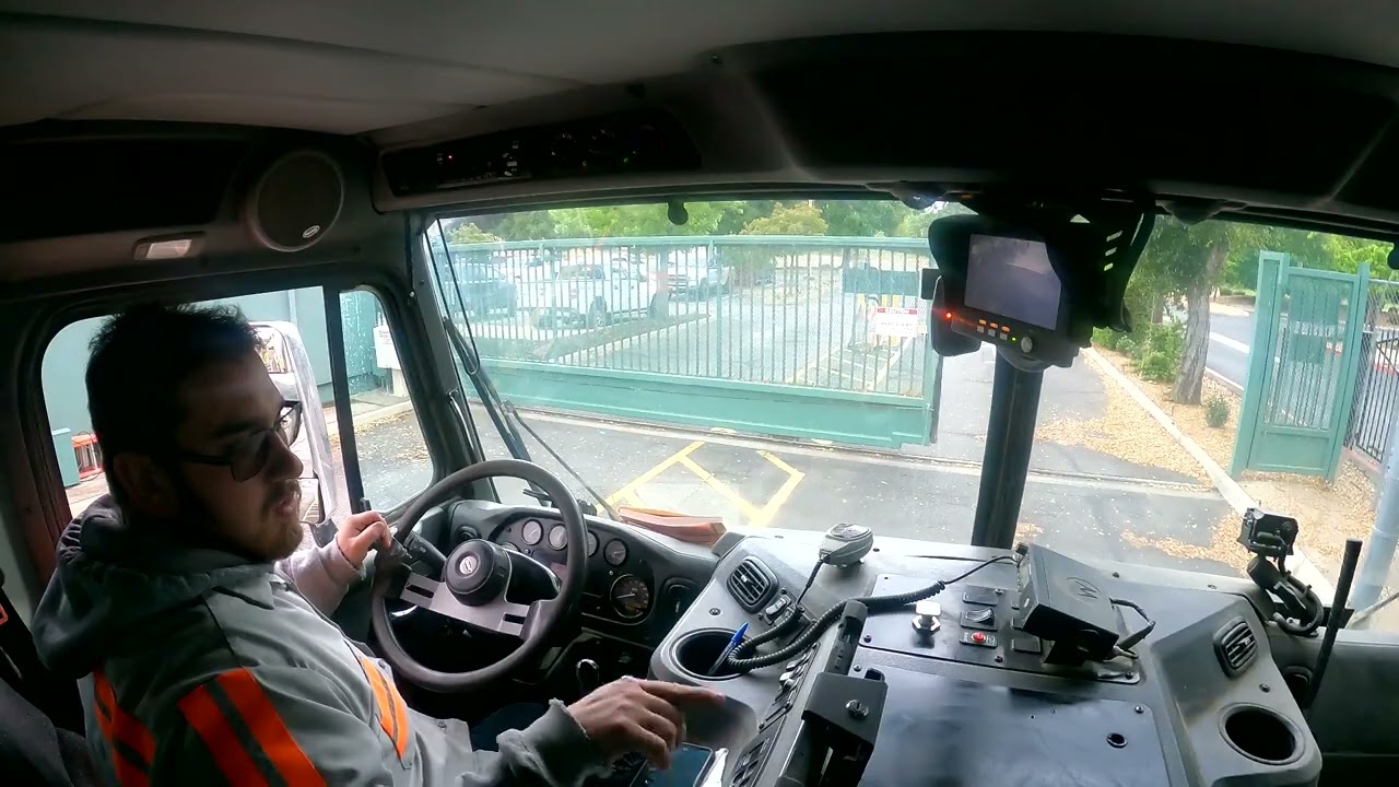 In Cab POV Garbage Truck/Return After a Long Hiatus P.1
