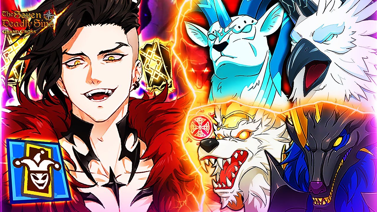 LOKI EL MEJOR SOPORTE en BESTIAS DEMONIACAS (PAJARO, CIERVO y LOBOS) - 7ds Grand Cross
