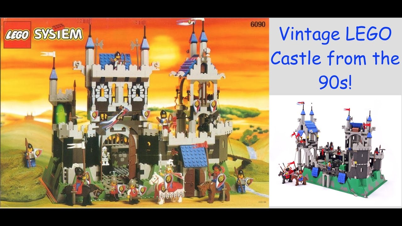 1990s LEGO Royal Knight&acute;s Castle 6090 Vintage