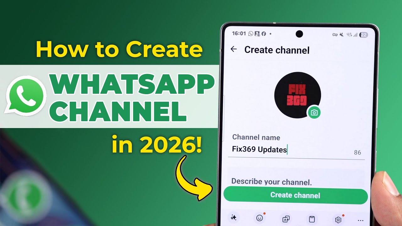 How to Create WhatsApp Channel in 2026! [Step-By-Step Guide]