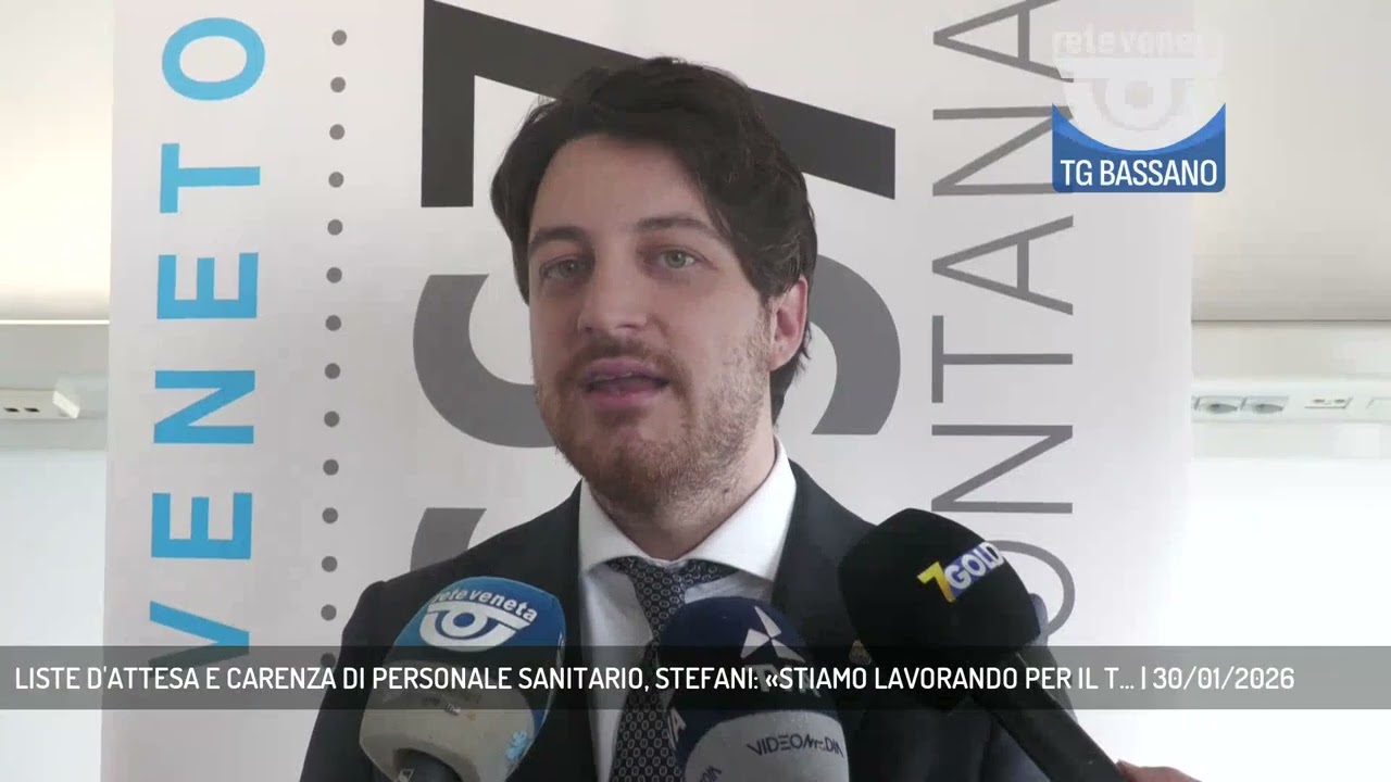 LISTE D'ATTESA E CARENZA DI PERSONALE SANITARIO, STEFANI: «STIAMO LAVORANDO PER IL T... | 30/01/2026