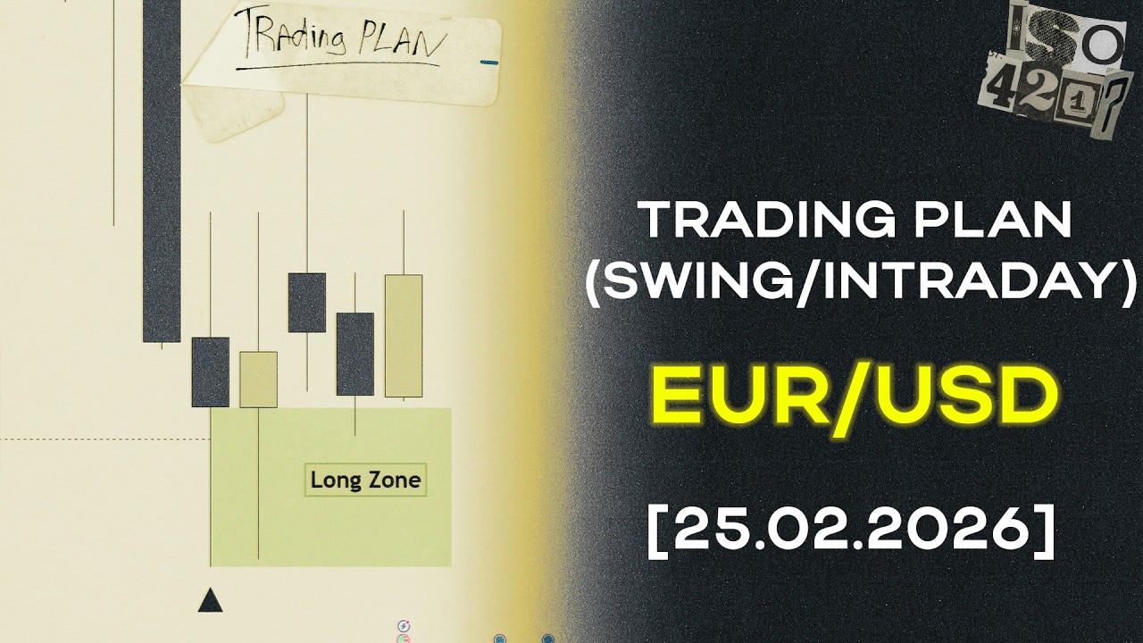 EUR/USD Trading Plan 25.02.2026 (Swing/Intraday)