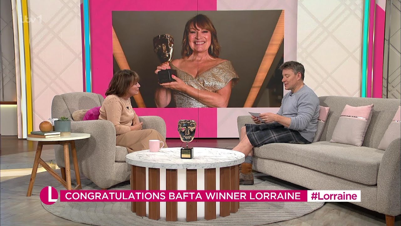 Lorraine Kelly BAFTA Winner Is Celebrated On Lorraine [13.05.2024]