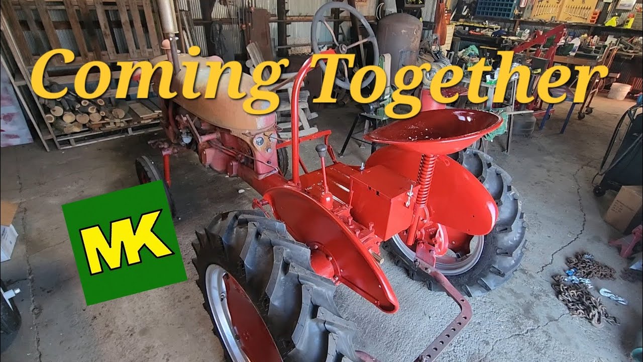 1951 Farmall Cub Refurbish. Rear deck complete.