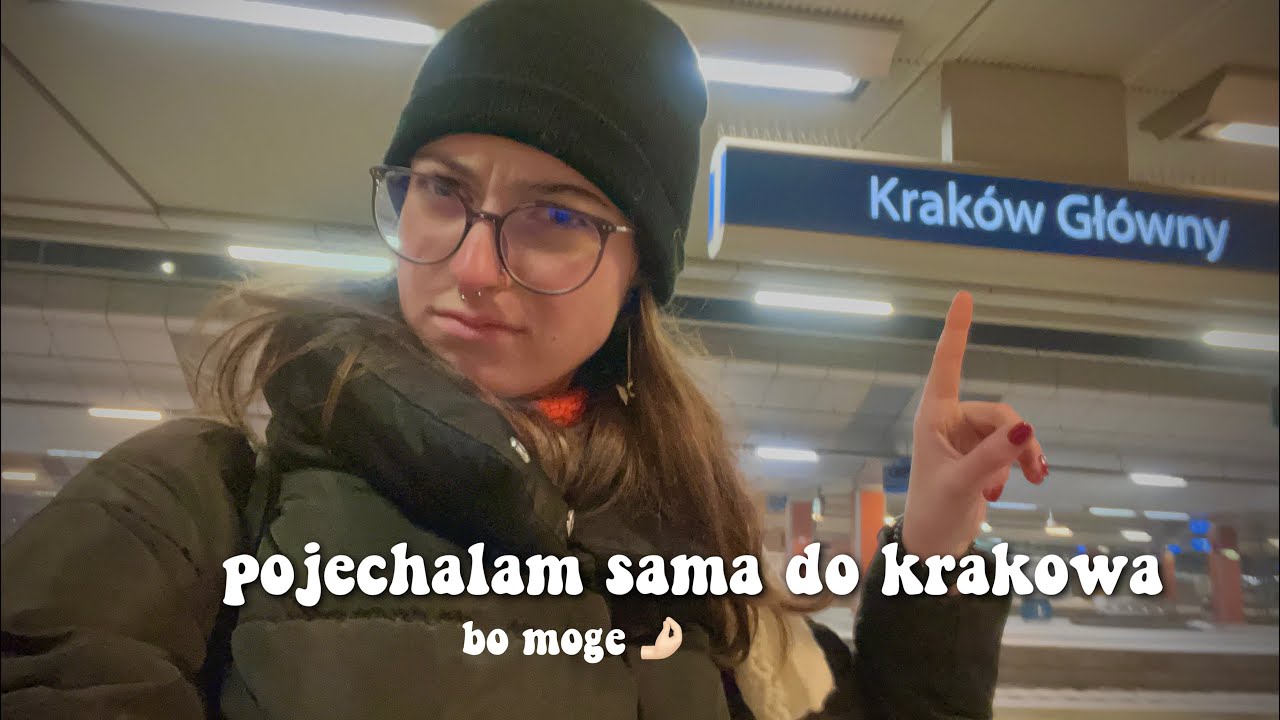 mój solo trip do cracow city || vlogmas 9.12