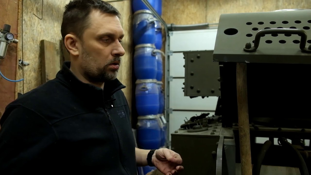 Как сделать танк на гидравлике? МС-1