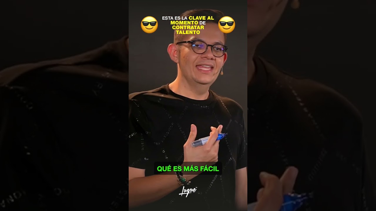 Esta es la CLAVE al contratar nuevos TALENTOS 🔥 #Luque #LuqueYouTube #Talento