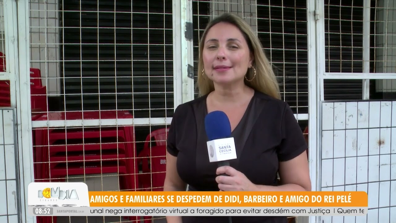 Amigos e familiares se despedem de Didi, barbeiro e amigo do Rei Pelé - 25/02/26