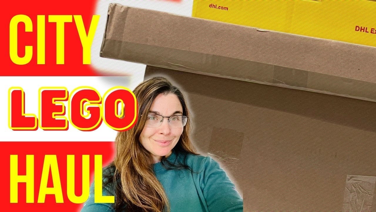 LEGO Haul:  Awesome (cheap) parts and sets for the LEGO city