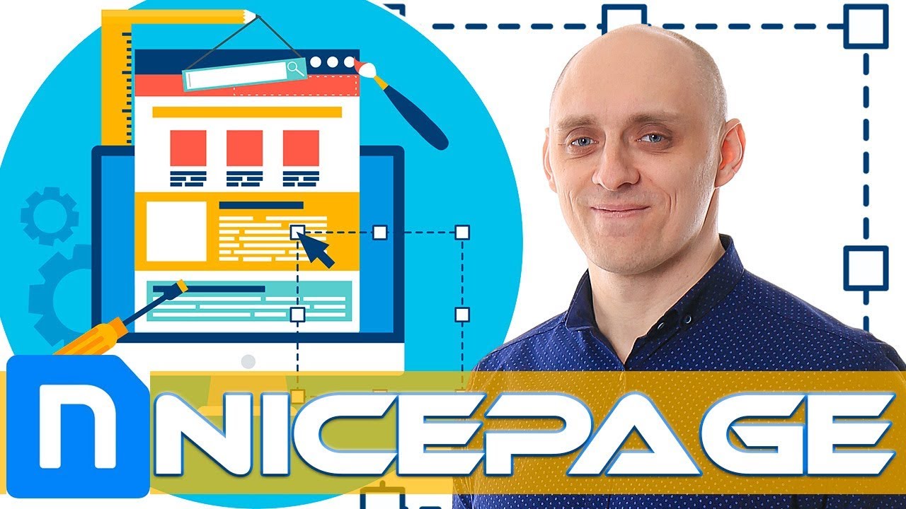 Аналог Adobe Muse, Конструктор Joomla, WordPress, HTML /  ОБЗОР Nicepage
