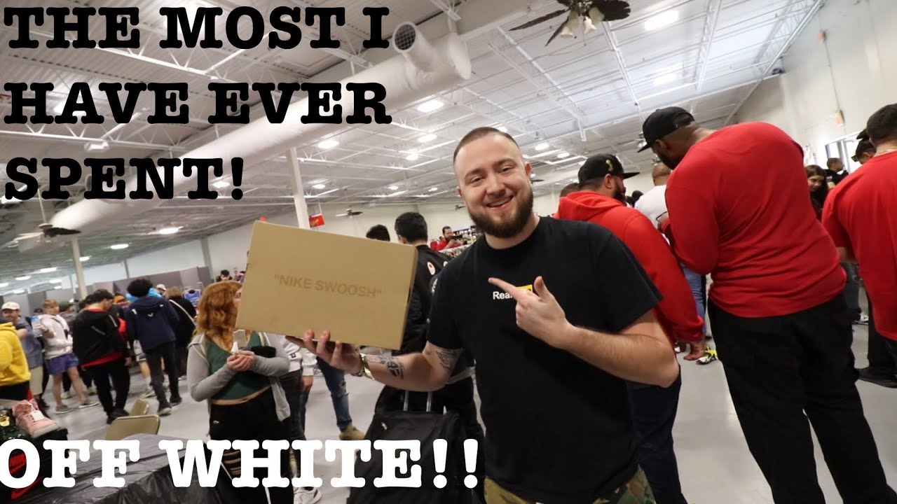 THE MOST I HAVE EVER SPENT ON A SNEAKER! SNEAKER CONVENTION VLOG!
