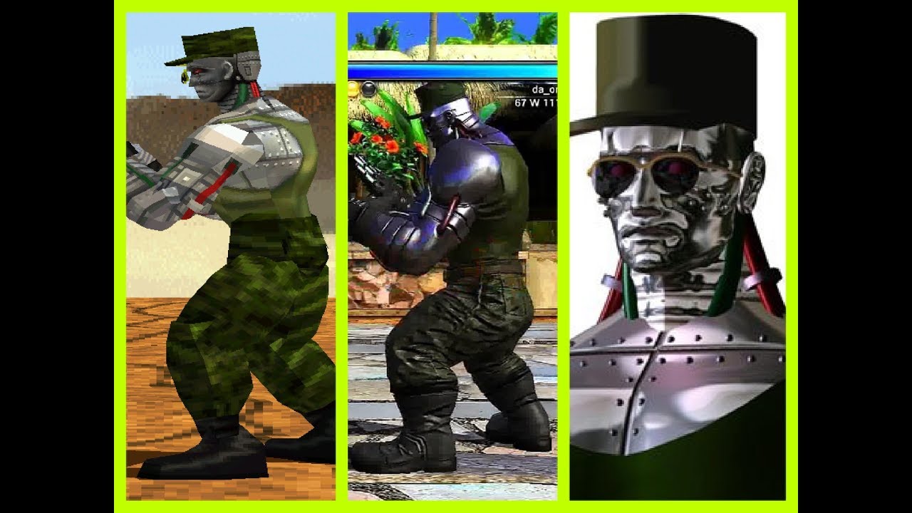 The Evolution of P-Jack in Tekken Games (1994-2019)