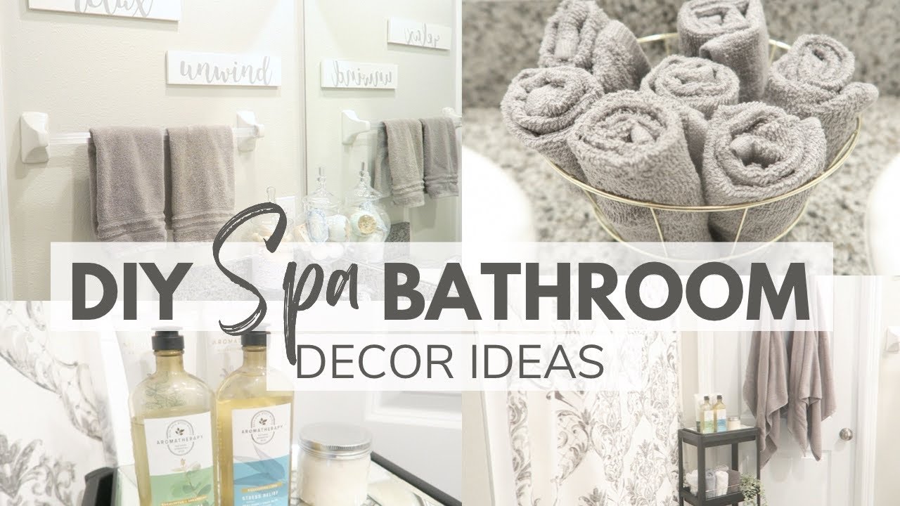 How To DIY a Spa Bathroom | Makeover | Turn Your Bath Into A Spa | Zen Spa Bath Decor
