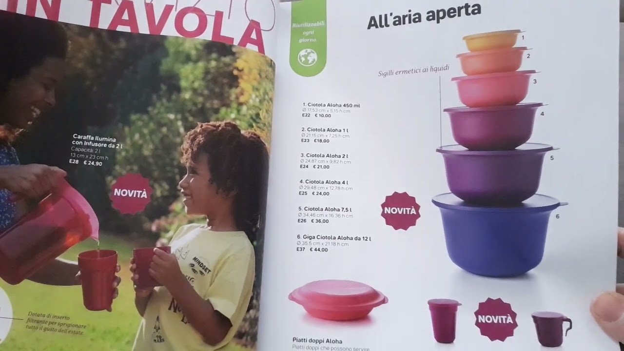 Nuovo catalogo Tupperware primavera/estate 2022 - sfogliamolo insieme!!!